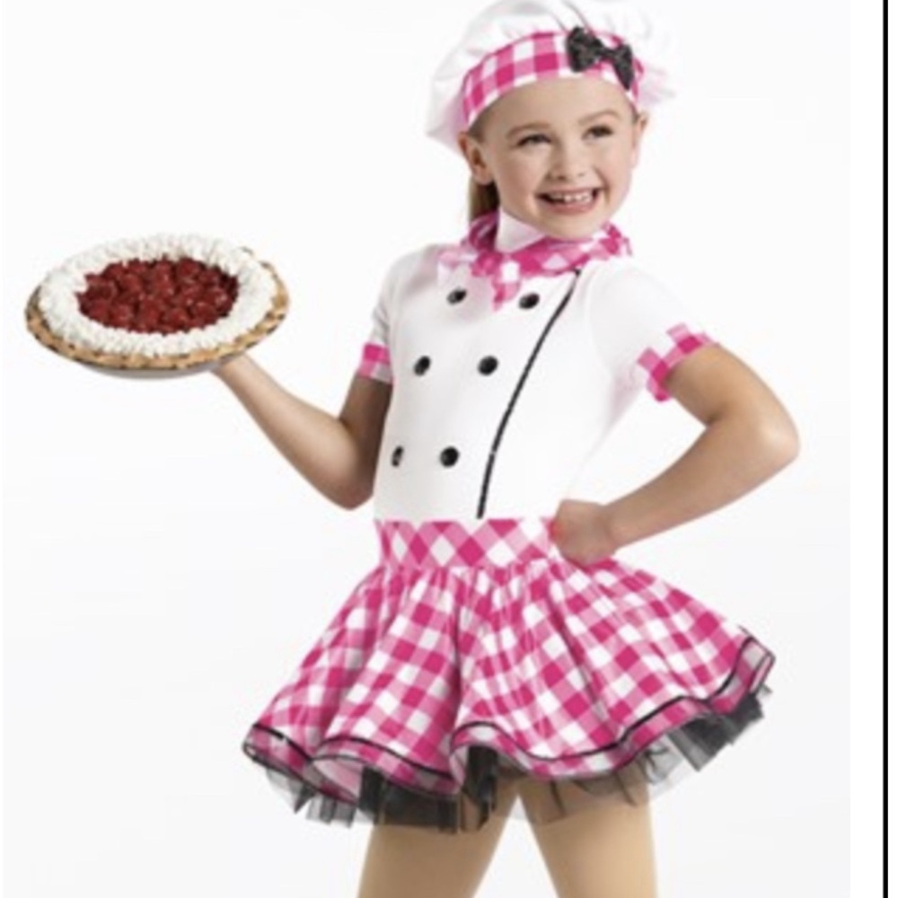 IC White and Pink costume Hat and Bandana included